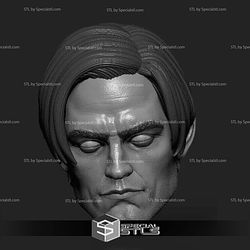 Custom Head STL Collection - Robert Pattinson Bruce Wayne