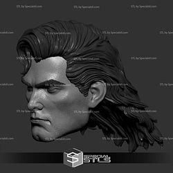 Custom Head STL Collection - Superman Long Hair