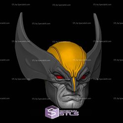 Custom Head STL Collection - Wolverine Marvel Legend Size