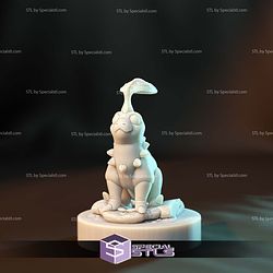 Pokemon Grassiasaurus Meganium 3D Printer Files