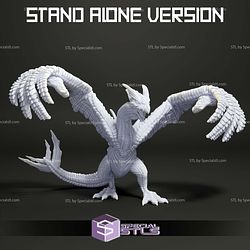 Pokemon Psychic Dragon Lugia 3D Printer Files