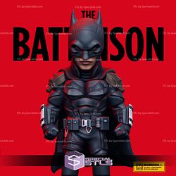 Basic STL Collection - Chibi Batman Pattinson