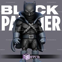 Basic STL Collection - Chibi Black Panther