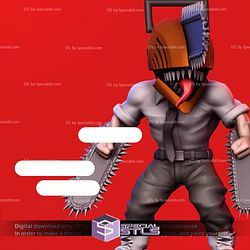 Basic STL Collection - Chibi Chainsaw Man