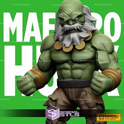 Basic STL Collection - Chibi Maetro Hulk