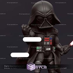 Basic STL Collection - Darth Vader Chibi