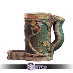 Basic STL Collection - Ranger Dice Tower Mug