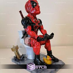 Deadpool WC Joystick Holder 3D Printer Files