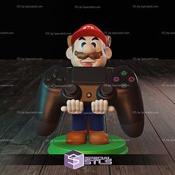 Mario Racoon Joystick Holder 3D Printer Files