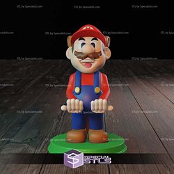 Mario Racoon Joystick Holder 3D Printer Files