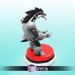 Obstagoon Joystick Holder 3D Printer Files