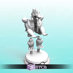 Obstagoon Joystick Holder 3D Printer Files