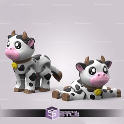 Super Basic STL - Flexi Cow