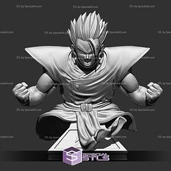 Mystic Gohan Angry Bust 3D Printer Files