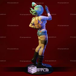 Bulma Young Girl Dragonball 3D Printer Files