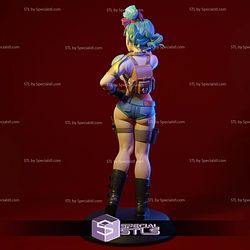 Bulma Young Girl Dragonball 3D Printer Files