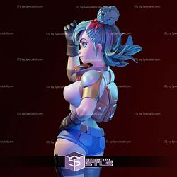 Bulma Young Girl Dragonball 3D Printer Files