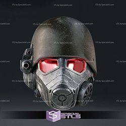 Cosplay STL Files Fallout NCR Ranger Helmet V2