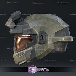Cosplay STL Files Halo Reach Grenadier Helmet