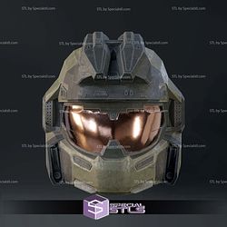 Cosplay STL Files Halo Reach Grenadier Helmet