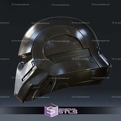 Cosplay STL Files Helldivers 2 Helmet Exterminator