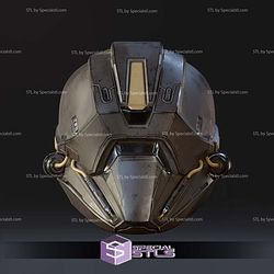 Cosplay STL Files Helldivers 2 Juggernaut Helmet