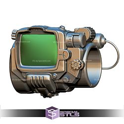 Cosplay STL Files Realistic Pip Boy Fall Out