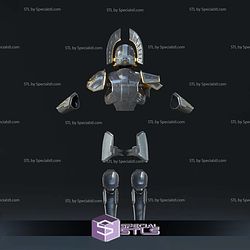 Cosplay STL Files Savior of the Free Armor