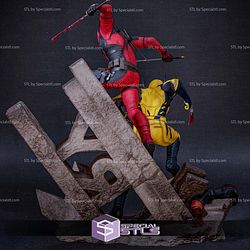 Deadpool and Wolverine New Scene 3D Printer Files