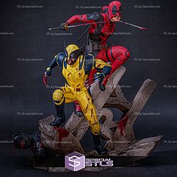 Deadpool and Wolverine New Scene 3D Printer Files