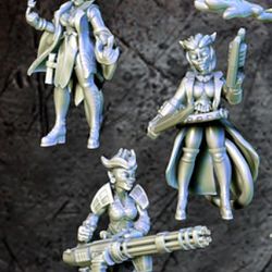 August 2021 Print Paint & Play Miniatures