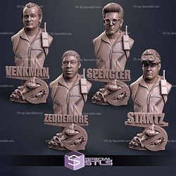 Ghostbusters Bust Pack 3D Printer Files