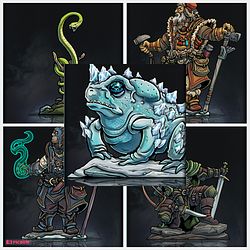 August 2021 Printable Heroes Miniature