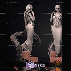 Mother Of Dragon Daenerys Targaryen 3D Printer Files