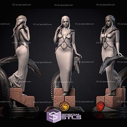 Mother Of Dragon Daenerys Targaryen 3D Printer Files