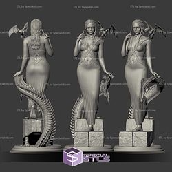 Mother Of Dragon Daenerys Targaryen 3D Printer Files