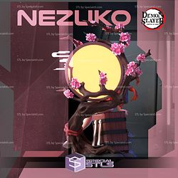 Nezuko Bikini Cherry Blossom 3D Printer Files