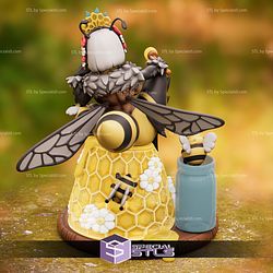 Pin Up Girl Collection - Queen Bee 3D Printer Files