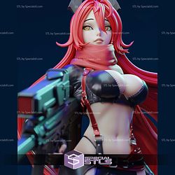 Red Hood Nikke Goddess of Victory 3D Printer Files