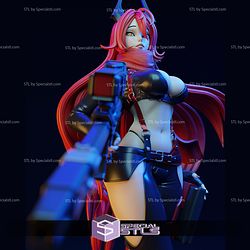 Red Hood Nikke Goddess of Victory 3D Printer Files