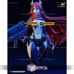 Red Hood Nikke Goddess of Victory 3D Printer Files