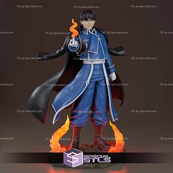 Roy Mustang V3 Fullmetal Alchemist 3D Printer Files