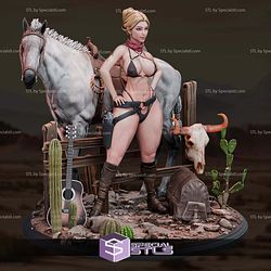 Ruby Colt Pin-Up STL Miniatures