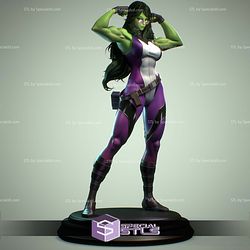 She Hulk Glasses 3D Printer Files