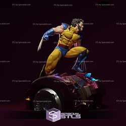 Wolverine on Sentinel Head 3D Printer Files