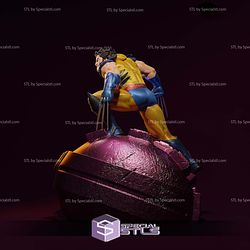 Wolverine on Sentinel Head 3D Printer Files