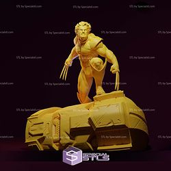 Wolverine on Sentinel Head 3D Printer Files