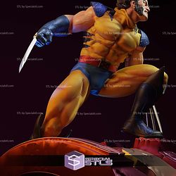 Wolverine on Sentinel Head 3D Printer Files