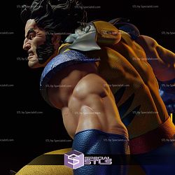 Wolverine on Sentinel Head 3D Printer Files