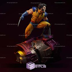 Wolverine on Sentinel Head 3D Printer Files